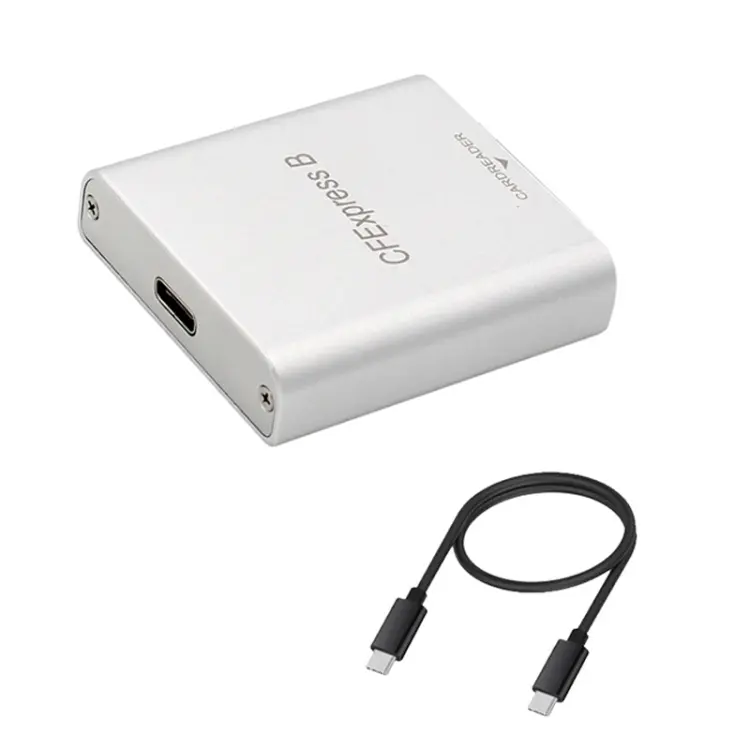 10G High Speed USB3.2 Z6/Z7 1DX3 Wiring CFEXPRESS Card Reader With C-C Line