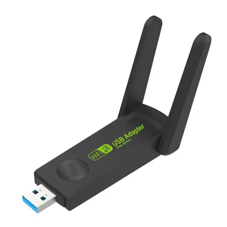 1300Mbps Wireless Network Card Gigabit Dual Band 5G Driverless Computer USB Network Card, Scope
