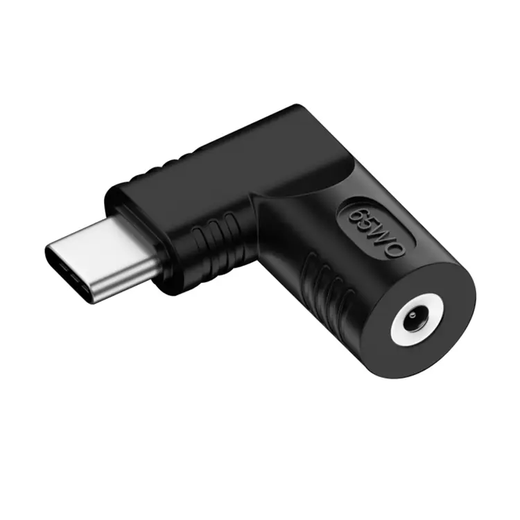 2.5x0.7mm 65W DC Input to USB-C / Type-C PD Power Adapter