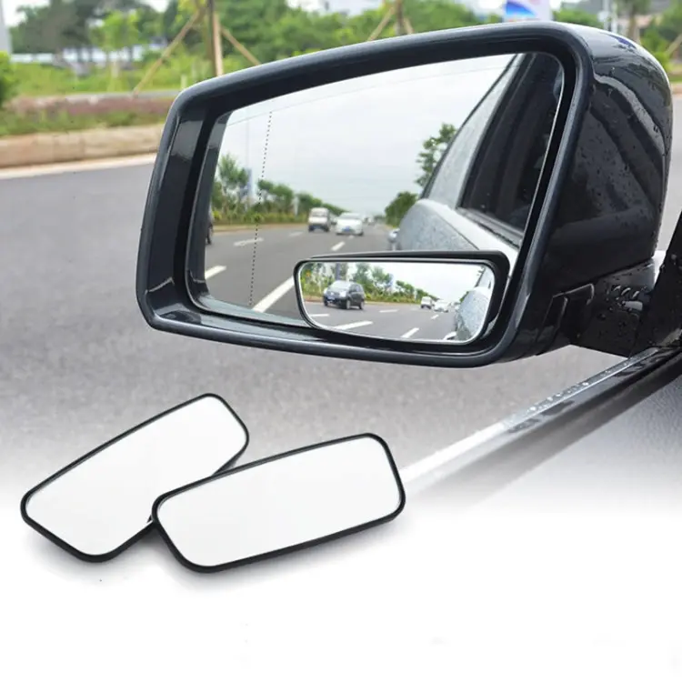 3R 3R-059 Car Auxiliary Side View Mirror Round Blind Spot Wide Angle Mirror