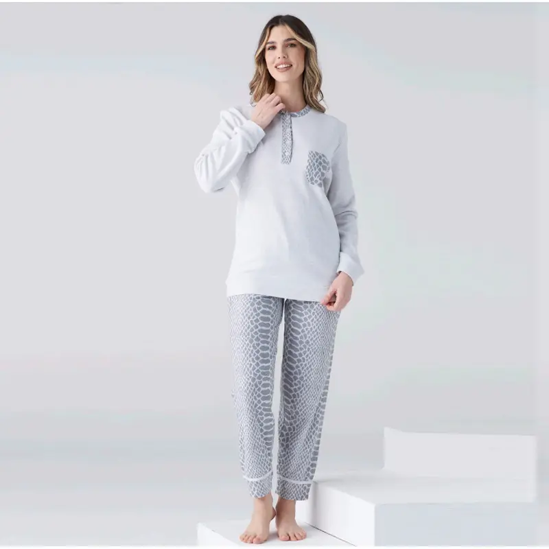 4209L - Pigiama donna in punto milano