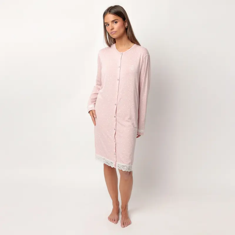 61446-0 -Camicia donna aperta avanti in modale