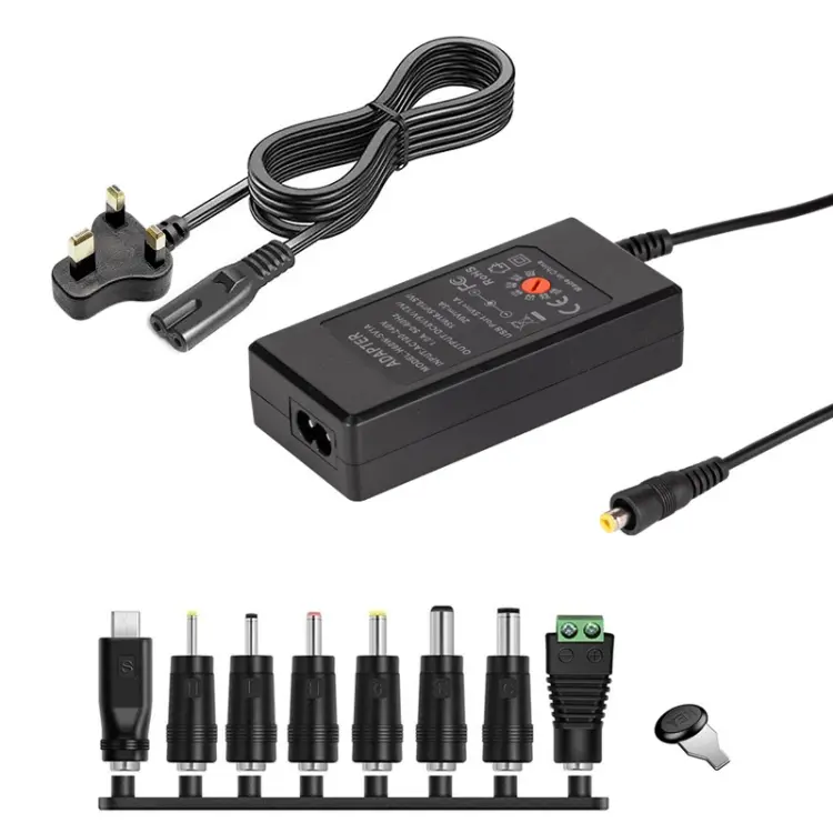 65W 6-20V Adjustable 3A DC Power Adapter Charger, Specification