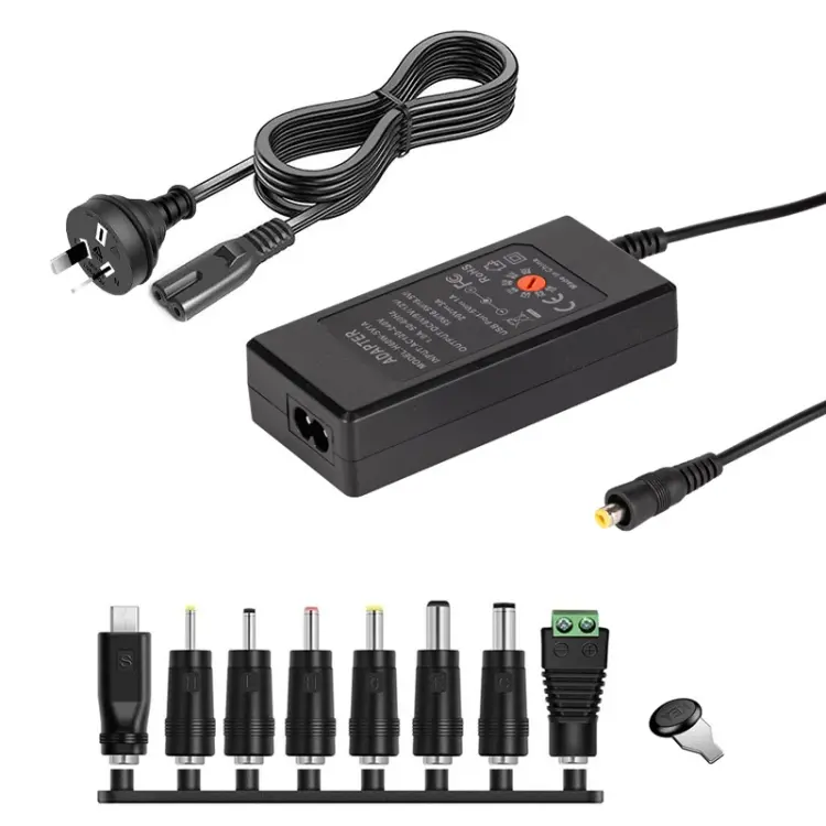 65W 6-20V Adjustable 3A DC Power Adapter Charger, Specification