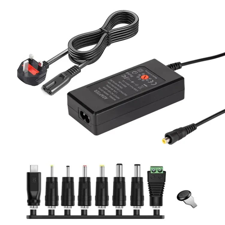 65W 6-20V Adjustable 3A DC Power Adapter Charger, Specification