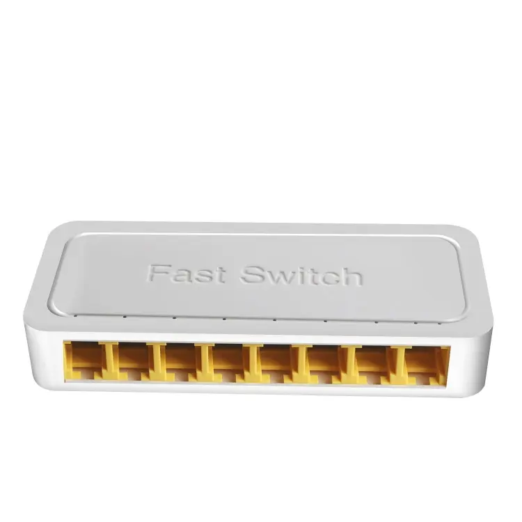8 Port 10/100/1000Mbps MINI Ethernet Desktop Switch