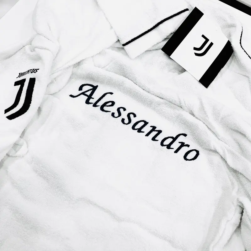 Accappatoio bambino squadre da calcio CON RICAMO IN OMAGGIO