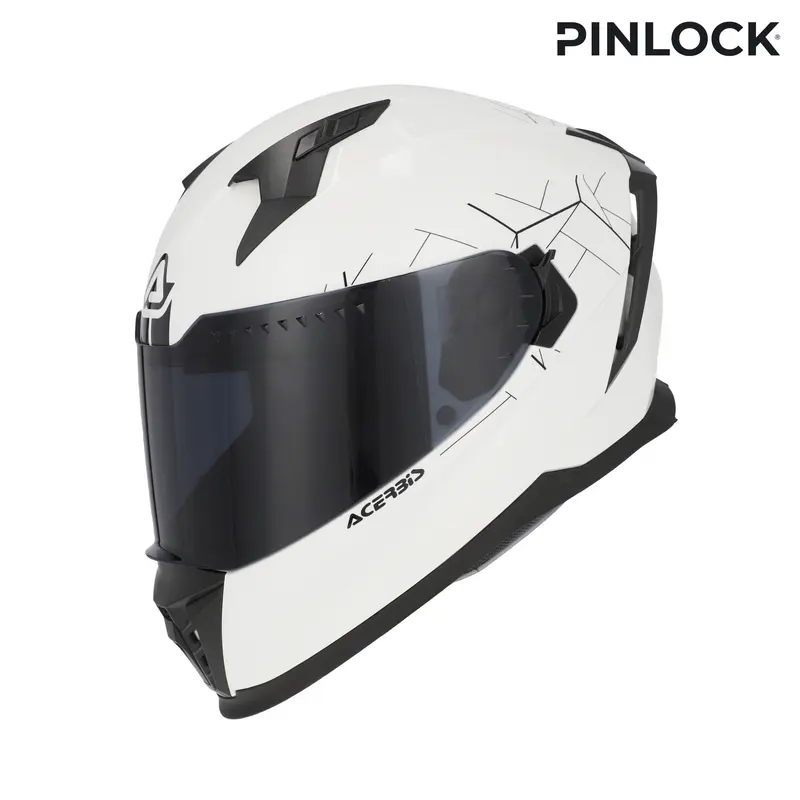 ACERBIS-Casco integrale X-Way Bianco L
