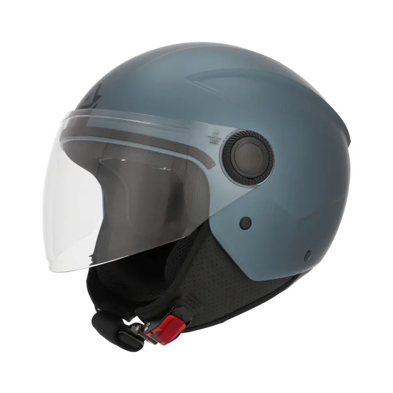 ACERBIS-Casco jet brezza metallic Blu scuro XL