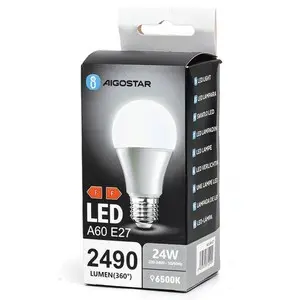 AIGOSTAR LED GOCCIA E27 24W 6500K 2490 LUMEN