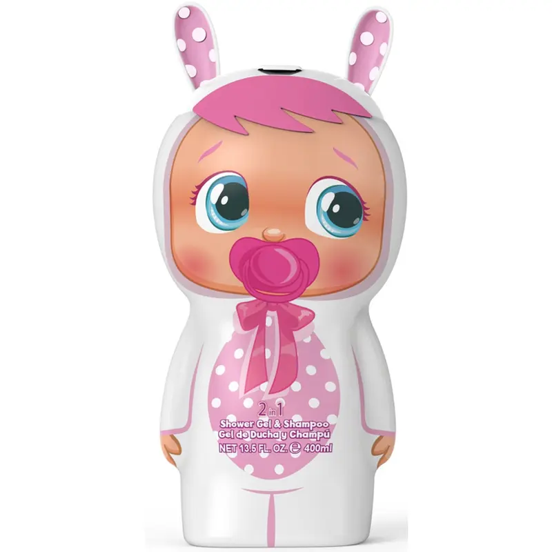 AIR VAL CRY BABIES 2D SHAMPOO & SHOWER GEL 2IN1 400ML