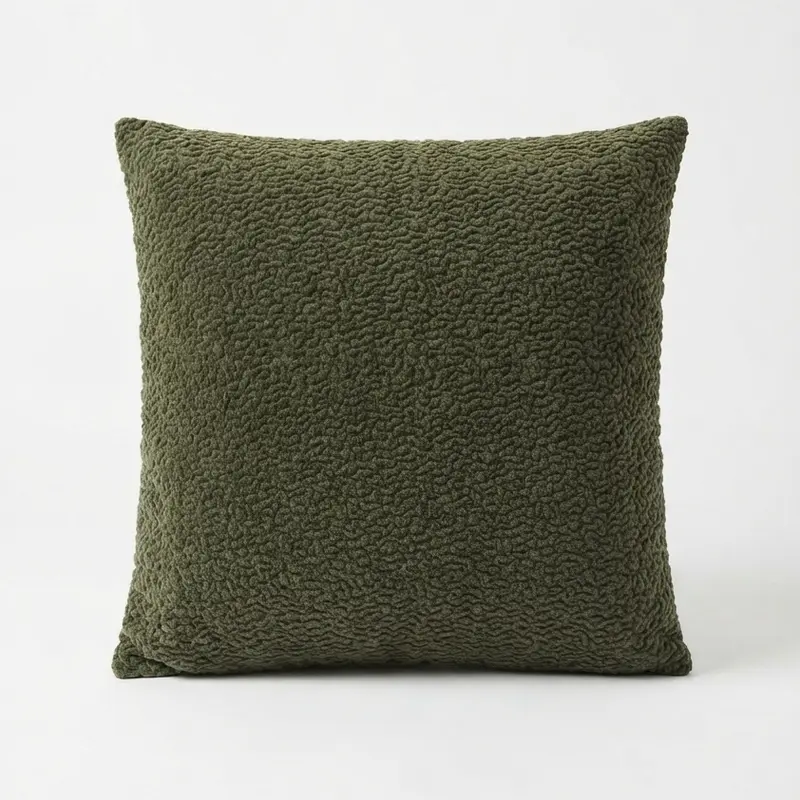 Almura cuscino arredo 50x50cm texturizzato in velluto