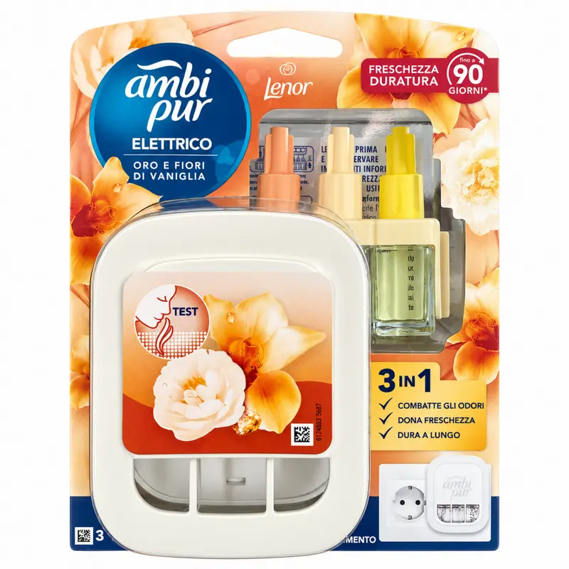 AMBI PUR 3VOLUTION DIFFUSORE + RICARICA LENOR ORO E VANIGLIA