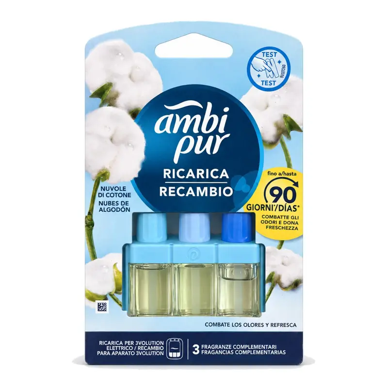 AMBI PUR 3VOLUTION RICARICA 20ML NUVOLE DI COTONE