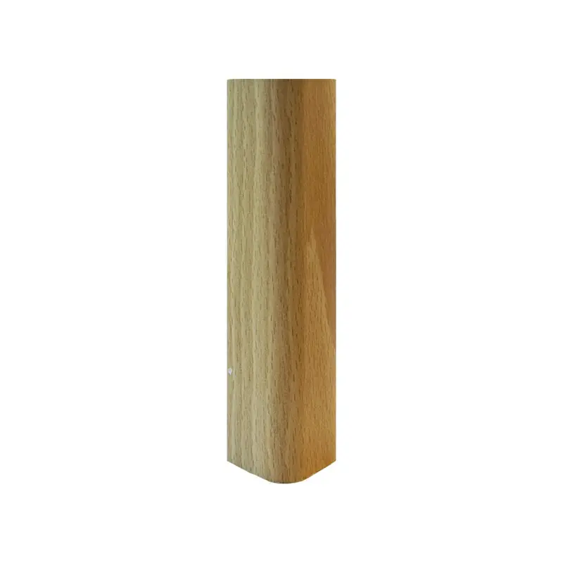 Angolare per zoccolo 90° R12 in faggio H 10 cm.