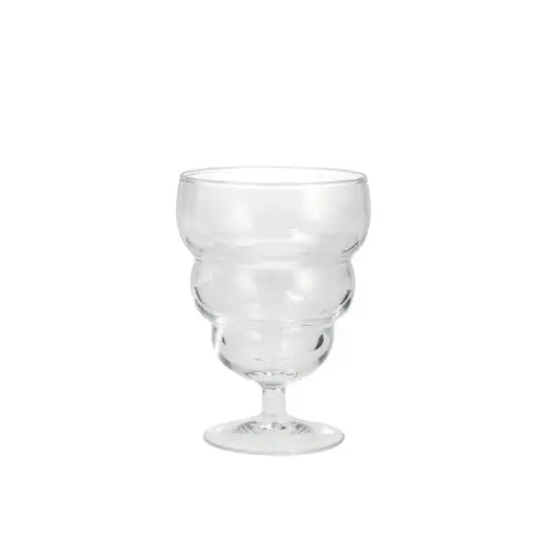 Arc - set 6 Coppe dessert jolly in vetro trasparente cl 35