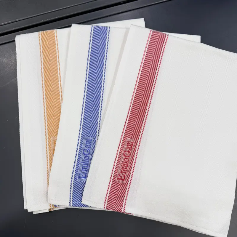 Arno Set 6 Strofinacci in 100% cotone Emilio Gatti