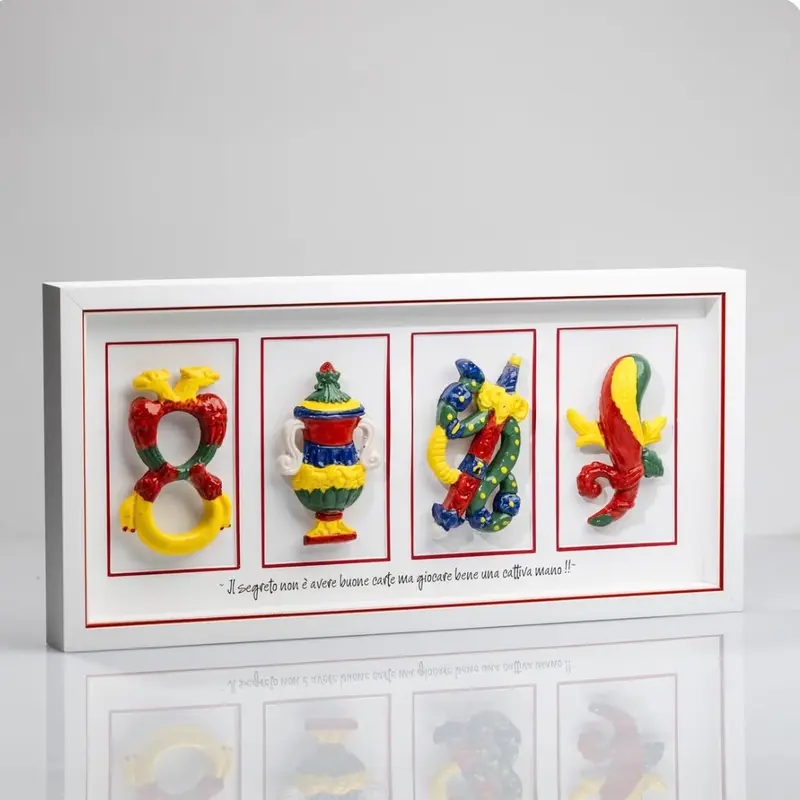 Assi di Ceramica con Cornice e Frase Personalizzabile OpenHeArt