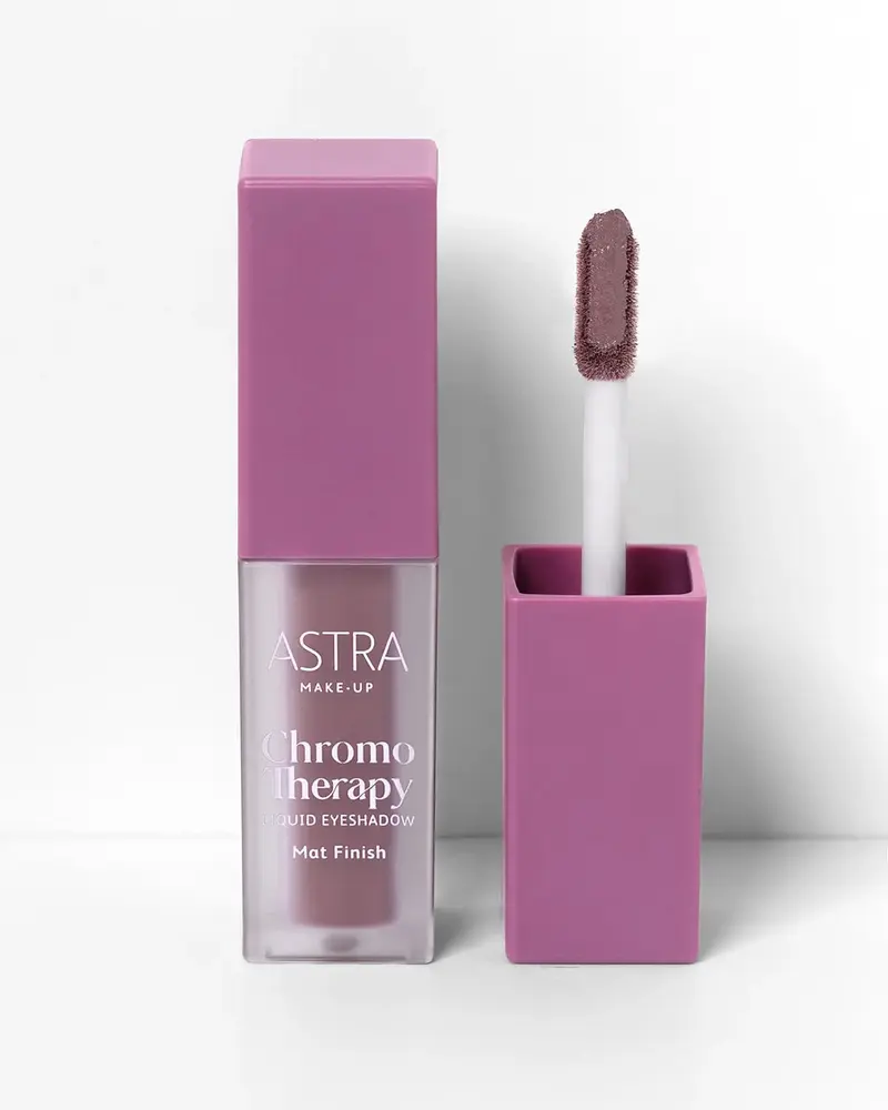 ASTRA MAKE-UP CROMO THERAPY OMBRETTO LIQUIDO FINISH OPACO 02 VELVET ENTROPY