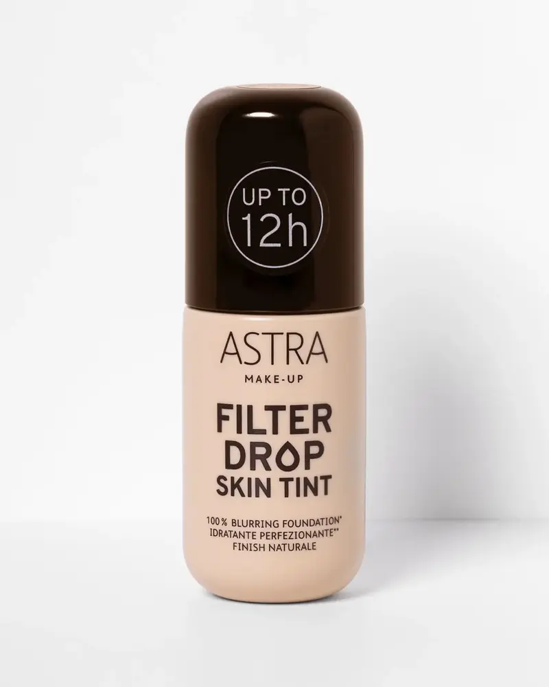 ASTRA MAKE-UP FILTER DROP SKIN TINT FINISH NATURALE 100% BLURRING 06 TAN (FD)