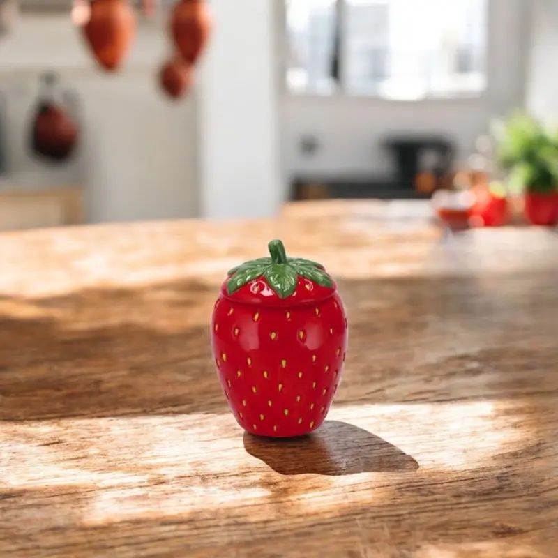 Barattolo in Ceramica Strawberry