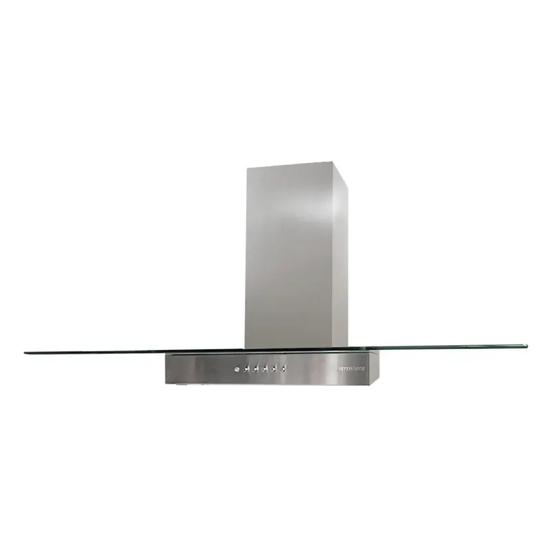 Barriviera Cappa Diamante 90 cm. 3 livelli di velocità piano in vetro classe C