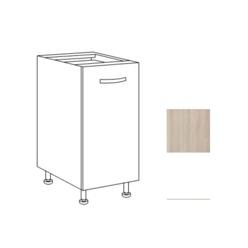 Base cucina 40x60x82h olmo