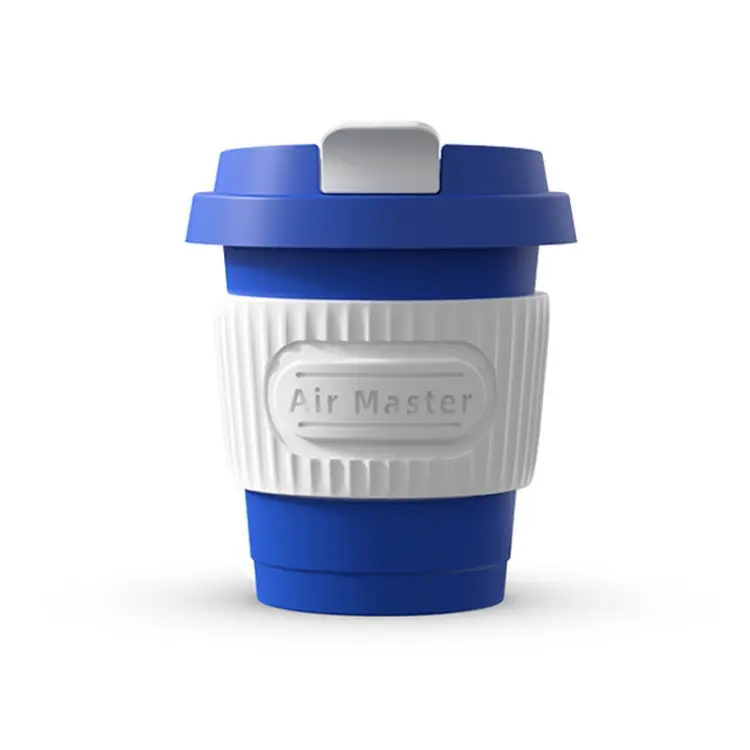 BEN.JACK Coffee Cup Car Perfume Air Conditioner Air Outlet Aromatherapy Ornaments(Klein Blue+White)