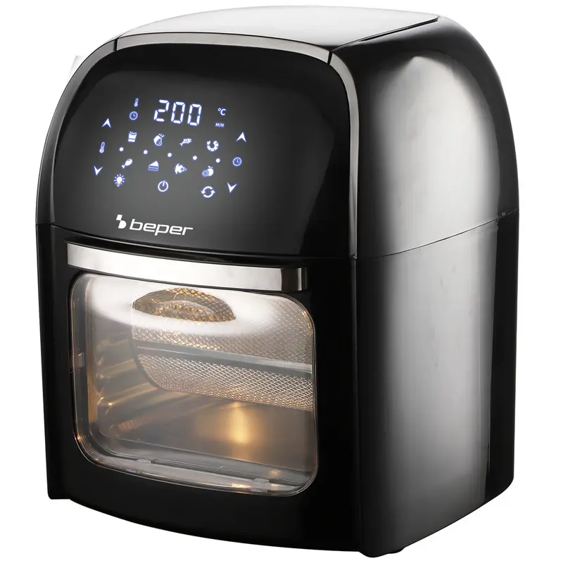Beper Friggitrice ad aria calda digitale multifunzione 12L