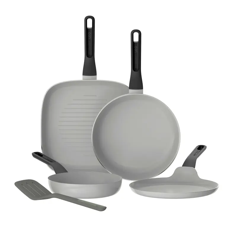 Berghoff Set 4-pz padelle antiaderenti Glints Spirit con paletta Balance