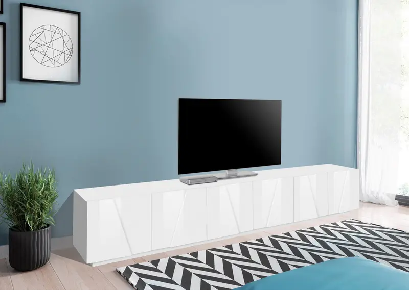 Bianco laccato lucido