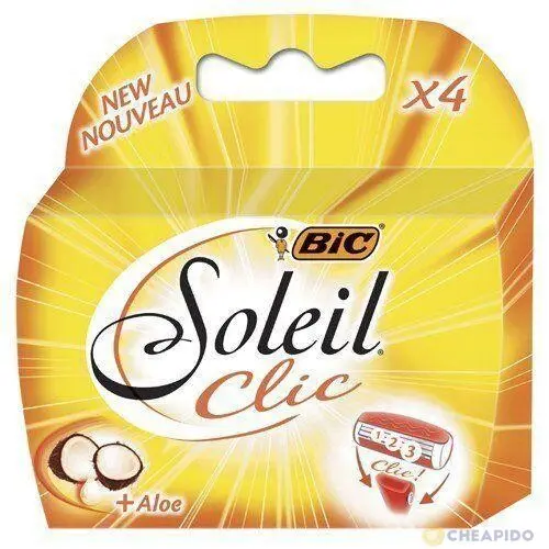 BIC SOLEIL CLIC ALOE RICAMBI 4PZ