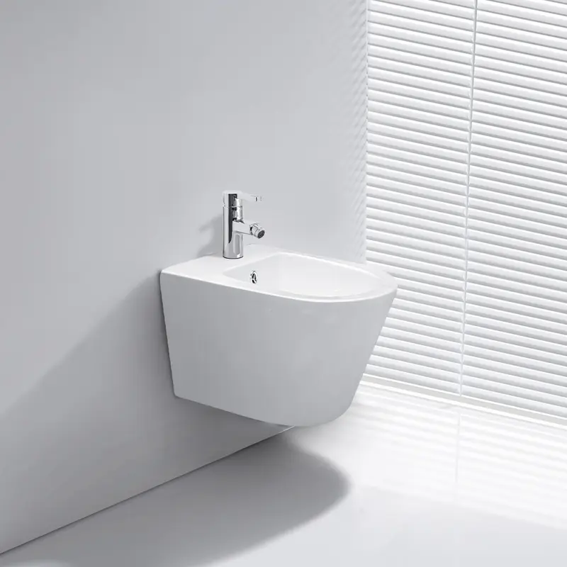 Bidet sospeso YJ-1385 49x36.5x32 cm. bianco lucido