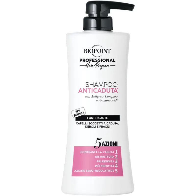 BIOPOINT SHAMPOO 400ML ANTICADUTA DONNA ULTRA FORTIFICANTE CAPELLI SOGGETTI A CADUTA DEBOLI E FRAGILI