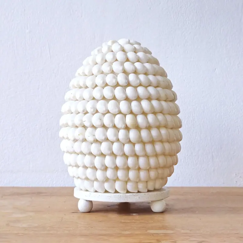 Boho Sea Shell Lamp - Buting Shell Oval - 15cm