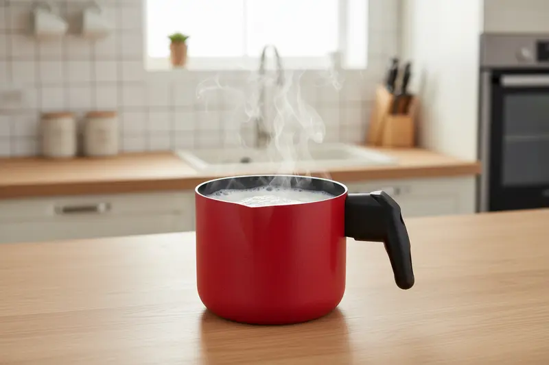 Bollilatte antiaderente Casa Con Te 10 e 12 cm – alluminio riciclato Greblon®