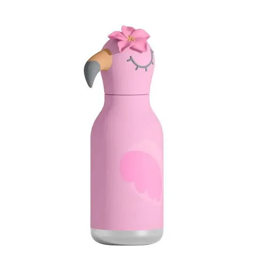 Borraccia Bestie a forma di fenicottero 475ml