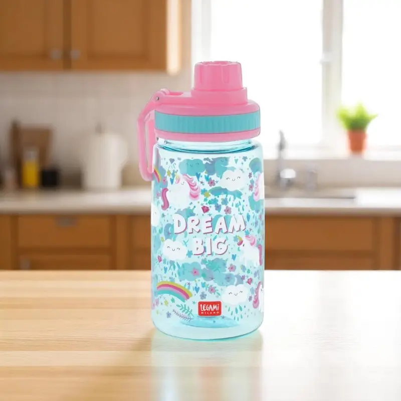 Borraccia per Bambini con Beccuccio – 400 ml – Let's Drink Unicorn – Legami