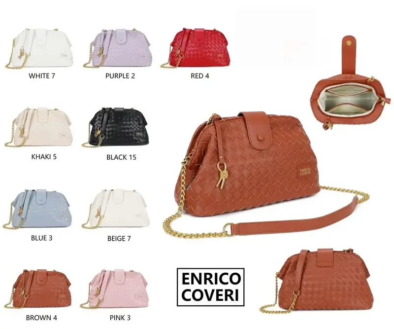 Borsa Intrecciata ENRICO COVERI - EC6163