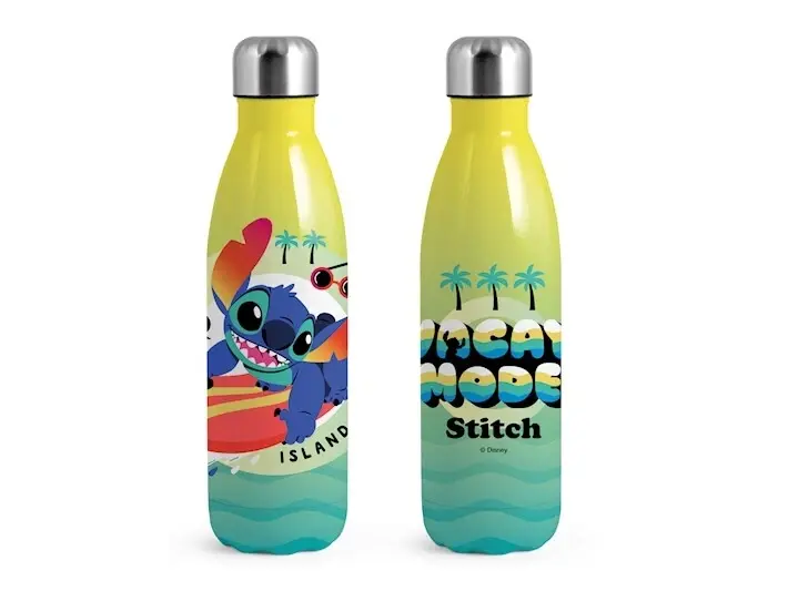 Bottiglia termica stitch surf in acciaio decorata lt 0.5H&H