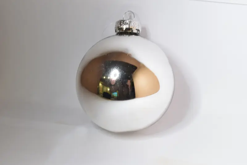 Box da 6 Decoro per Albero di Natale Pallina diam. 8 cm in vetro soffiato Color CROMATE Made in EU 4,5€ cad