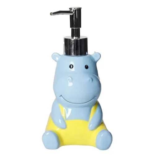 Brandani DISPENSER SAPONE I CUCCIOLI DOLOMITE a forma di ippopotamo