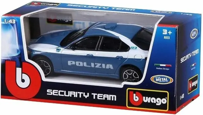 BURAGO MODELLINO POLIZIA 1