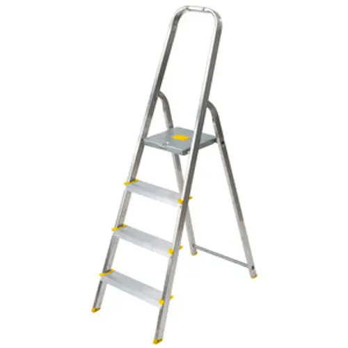 C LINE HOME SCALA DOMESTICA EASY-DOM IN ALLUMINIO 4 GRADINI