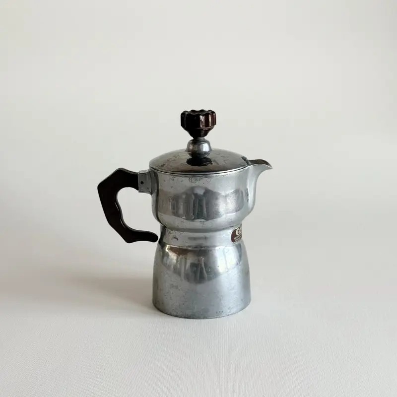 Caffexpress Aluminium Moka Pot | 1950s · 3–4 Cups