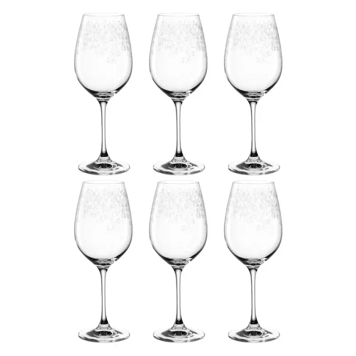Calici vino bianco CHATEAU set da 6 di 410 ml
