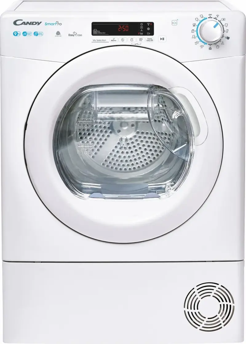 Candy Asciugatrice 9 KgPompa di Calore Profondità 58,5 cm Wi-Fi Partenza ritardata Smart Pro