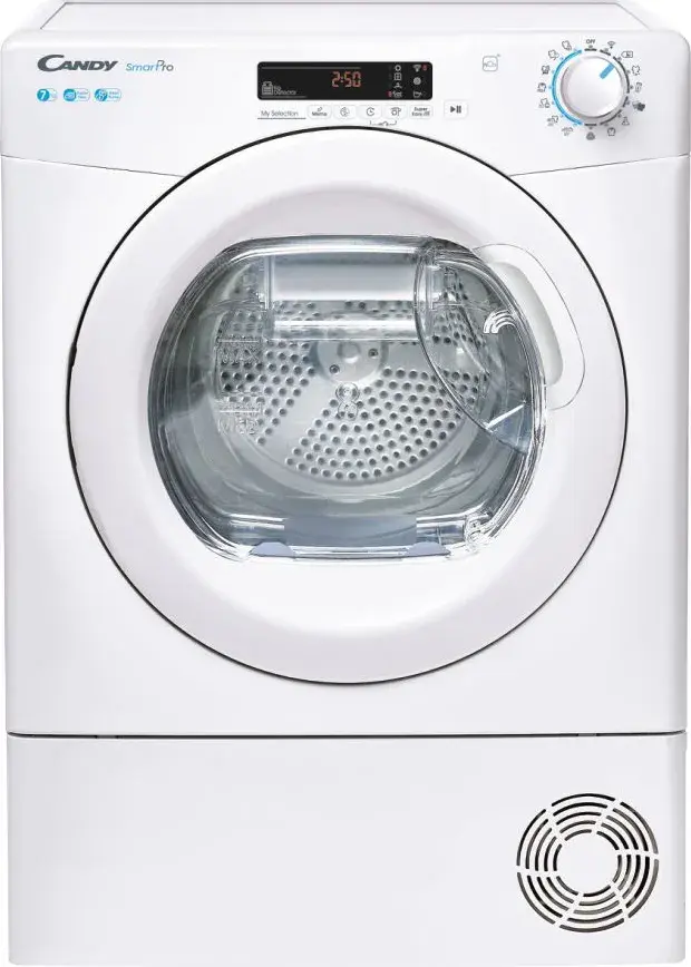 Candy Asciugatrice Slim CSO4 H7A2DE-S 7 Kg con Pompa di calore Profondità 47 cm Smart Pro WiFi