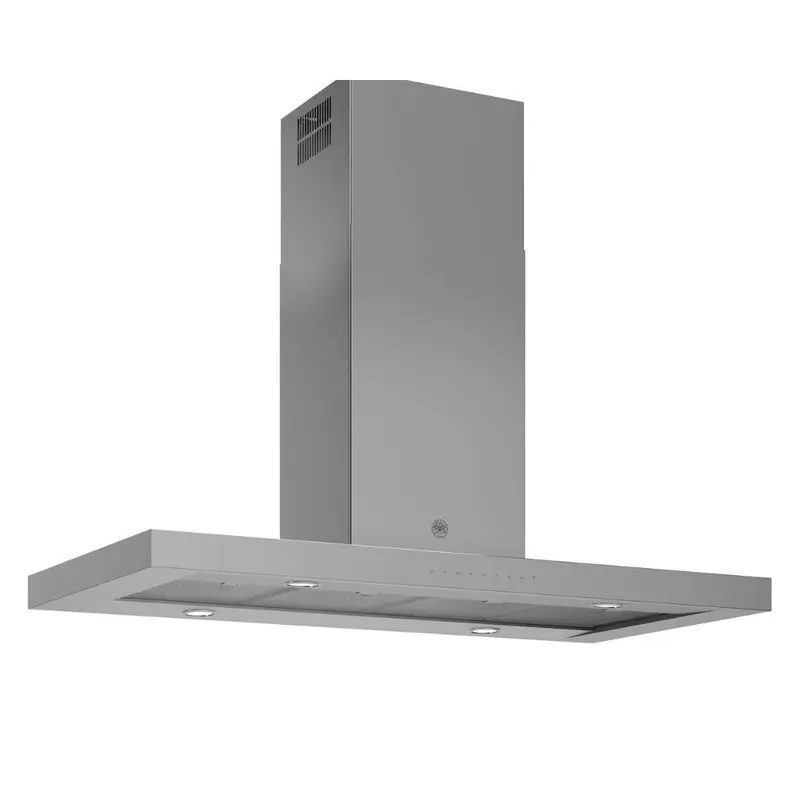 Cappa ad isola Bertazzoni KTI120PRO1XA 120 cm. un motore a tre velocitÃ  inox classe A