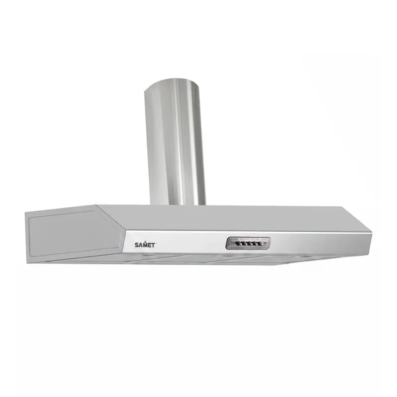 Cappa Samet Maestrale 90 con camino 90 cm 1 motore inox